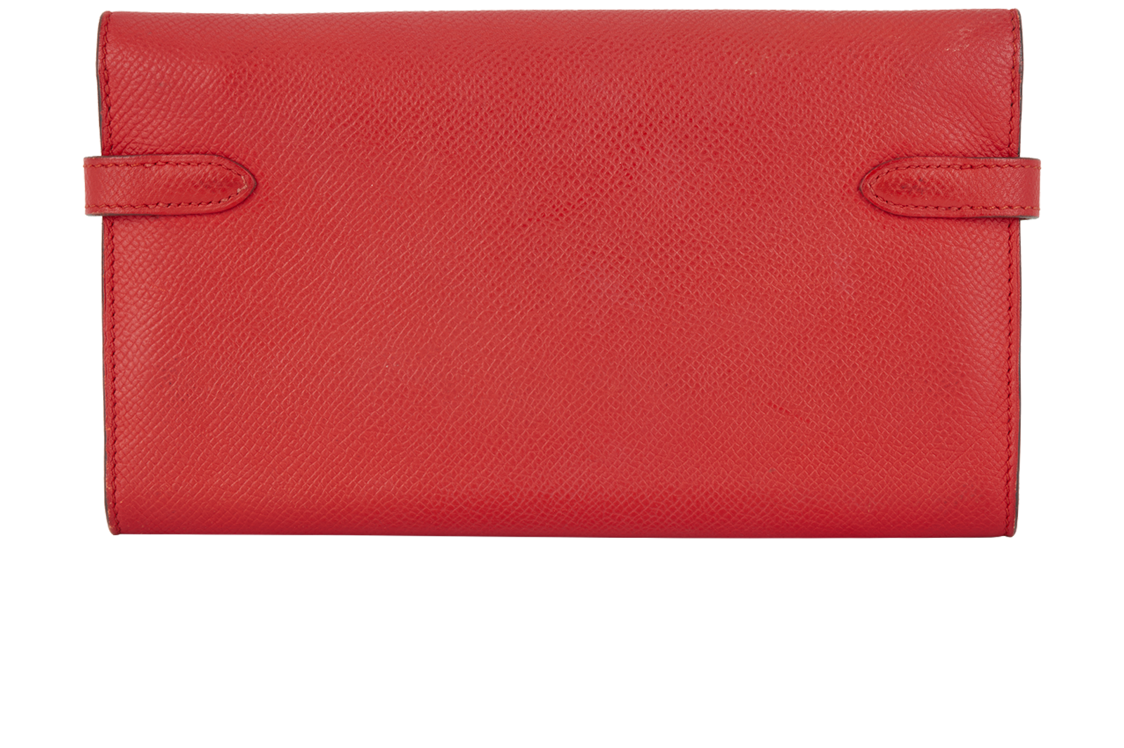 Hermes Kelly Wallet, &pound;1,200, Accessories, Red, Leather, Back view